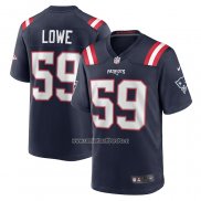 Camiseta NFL Game New England Patriots Vederian Lowe Azul