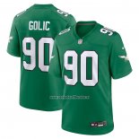 Camiseta NFL Game Philadelphia Eagles Mike Golic Alterno Verde