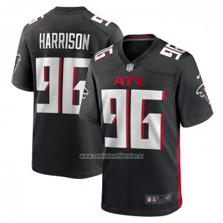 Camiseta NFL Game Atlanta Falcons Zach Harrison Negro