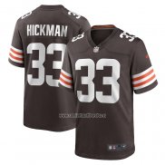 Camiseta NFL Game Cleveland Browns Ronnie Hickman Marron