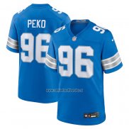 Camiseta NFL Game Detroit Lions Kyle Peko Azul