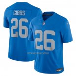 Camiseta NFL Limited Detroit Lions Jahmyr Gibbs Vapor F.U.S.E. Alterno Azul