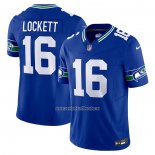 Camiseta NFL Limited Seattle Seahawks Tyler Lockett Vapor F.U.S.E. Azul2