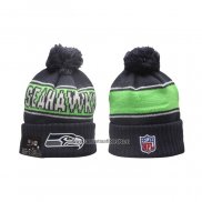 Gorro Beanie Seattle Seahawks New Era Sideline Negro Verde