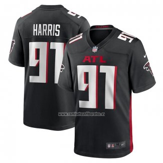 Camiseta NFL Game Atlanta Falcons Demone Harris Negro