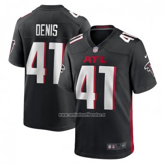 Camiseta NFL Game Atlanta Falcons Lukas Denis Negro