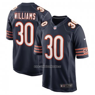 Camiseta NFL Game Chicago Bears Joejuan Williams Azul