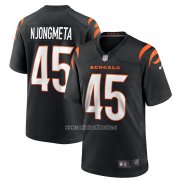 Camiseta NFL Game Cincinnati Bengals Maema Njongmeta Negro