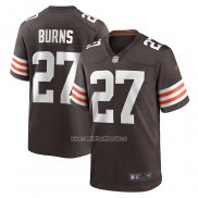 Camiseta NFL Game Cleveland Browns Lorenzo Burns Marron