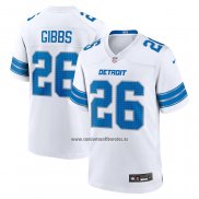 Camiseta NFL Game Detroit Lions Jahmyr Gibbs Blanco