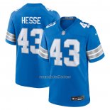 Camiseta NFL Game Detroit Lions Parker Hesse Azul Blanco