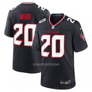 Camiseta NFL Game Houston Texans Jimmie Ward Negro