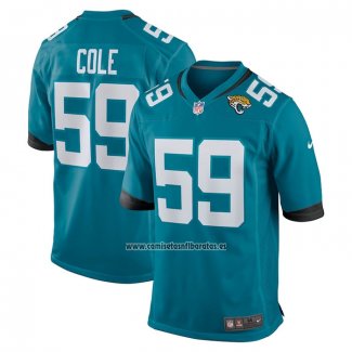 Camiseta NFL Game Jacksonville Jaguars Myles Cole Verde