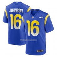 Camiseta NFL Game Los Angeles Rams Tyler Johnson Azul