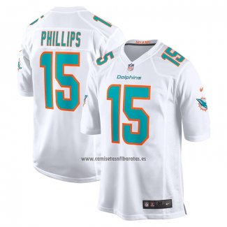 Camiseta NFL Game Miami Dolphins Jaelan Phillips Blanco