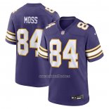 Camiseta NFL Game Minnesota Vikings Randy Moss Classic Retired Violeta