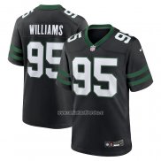 Camiseta NFL Game New York Jets Quinnen Williams Alterno Negro2