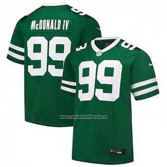 Camiseta NFL Game New York Jets Will McDonald IV Verde