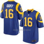 Camiseta NFL Game Nino Los Angeles Rams Goff Azul