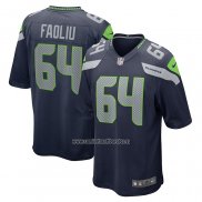 Camiseta NFL Game Seattle Seahawks Austin Faoliu Azul