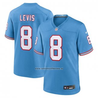 Camiseta NFL Game Tennessee Titans Will Levis Throwback Azul