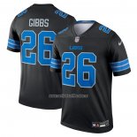 Camiseta NFL Legend Detroit Lions Jahmyr Gibbs Negro