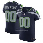 Camiseta NFL Elite Seattle Seahawks Vapor F.U.S.E. Personalizada Azul