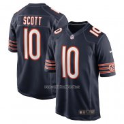 Camiseta NFL Game Chicago Bears Tyler Scott Negro