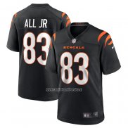 Camiseta NFL Game Cincinnati Bengals Erick All Jr. Negro