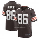 Camiseta NFL Game Cleveland Browns Devin Asiasi Marron