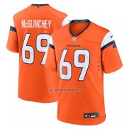 Camiseta NFL Game Denver Broncos Mike McGlinchey Naranja