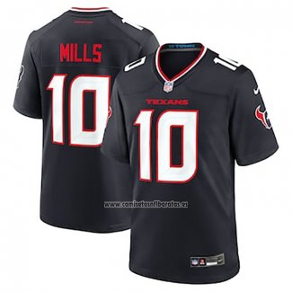 Camiseta NFL Game Houston Texans Davis Mills Negro