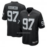 Camiseta NFL Game Las Vegas Raiders Janarius Robinson Negro