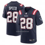 Camiseta NFL Game New England Patriots Ameer Speed Azul