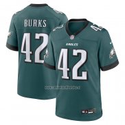 Camiseta NFL Game Philadelphia Eagles Oren Burks Verde