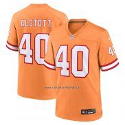 Camiseta NFL Game Tampa Bay Buccaneers Mike Alstott Throwback Naranja