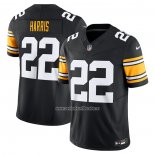 Camiseta NFL Limited Pittsburgh Steelers Najee Harris Vapor F.U.S.E. Negro2